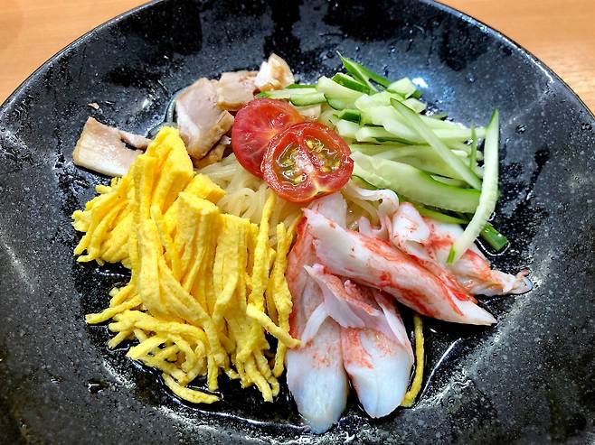 일본에서 현지화된 중화냉면 '히야시츄카'. /에노모토 야스타카