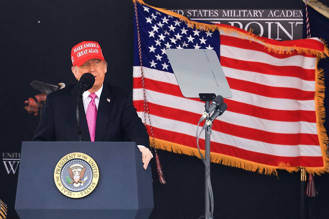 도널드 트럼프 미국 대통령./AFP 연합뉴스