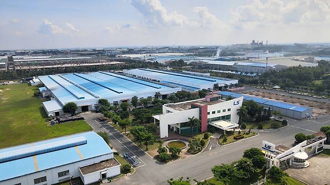 LS에코에너지 베트남 생산법인 전경. LS에코에너지 제공