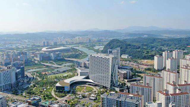 경남혁신도시 전경. LH 제공