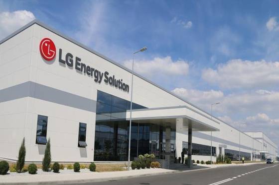 LG Energy Solutions' battery factory in Wrocław, Poland, is seen on Dec. 8, 2023. [LG ENERGY SOLUTION]