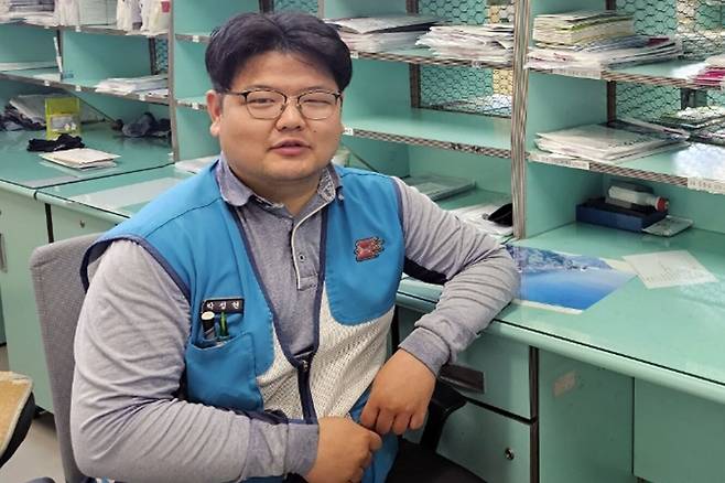 전북 남원 운봉우체국 소속 박정현 집배원. 남원시 제공
