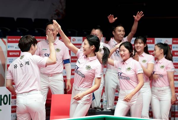에스와이 선수단 / 사진=PBA 제공