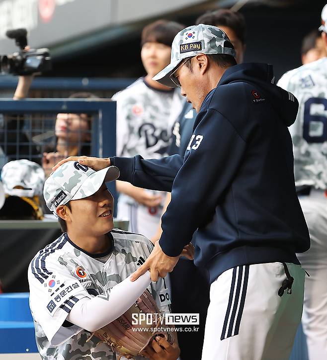 ▲ 조성환 감독대행 박준순 ⓒ곽혜미 기자