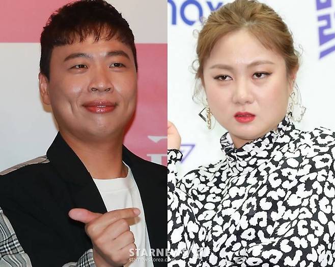 코미디언 이상준(왼쪽), 박나래 /사진=스타뉴스