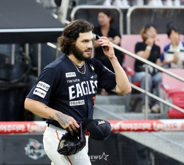 한화의 외국인 투수 코디 폰세. /사진=강영조 선임기자