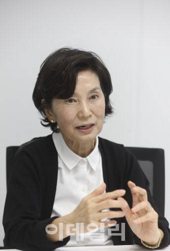 김은경 관장은 “우리 박물관에는 콘텐츠를 보러오는 사람과 마당을 보는 사람, 건축물을 보는 사람 등 다양 이들이 찾고 있다”고 소개했다. (사진=이영훈 기자)