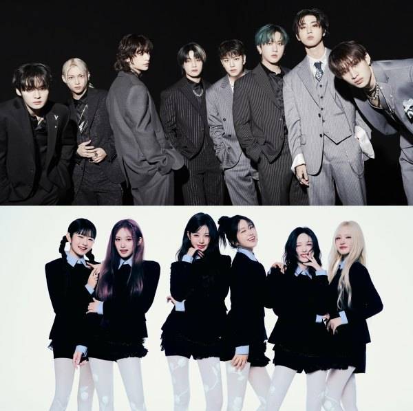 ⓒJYP엔터테인먼트(스트레이 키즈), 스타쉽엔터테인먼트(아이브)