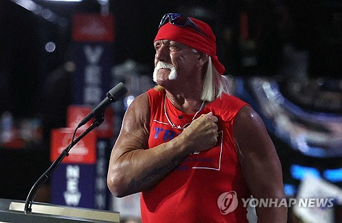 프로레슬링계의 전설 헐크 호건. [로이터=연합뉴스]