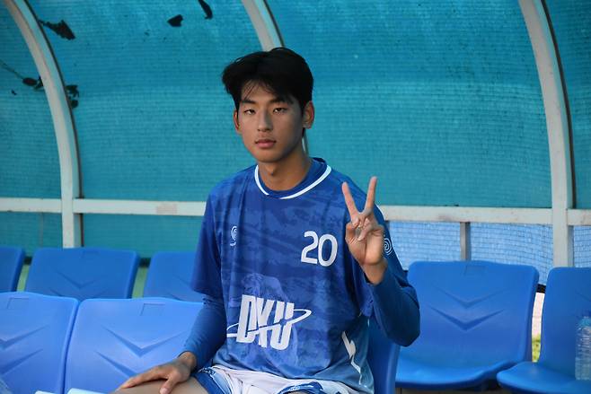 단국대 센터백 윤근영. 사진=대학축구연맹