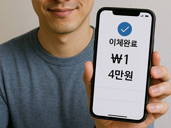 숙박비 송금 시 받는 사람 이름으로 '4만원'을 보내고 실제 금액은 1원만 송금하는 등 상습적으로 사기 행각을 벌인 20대 남성이 실형을 선고받았다. 본 기사와 무관한 이미지. [사진=챗GPT생성]