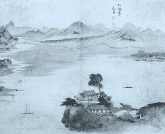 겸재 정선이 그린 저자도. [사진 이숙인]