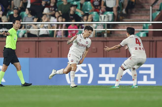 수원FC 윌리안. 한국프로축구연맹 제공
