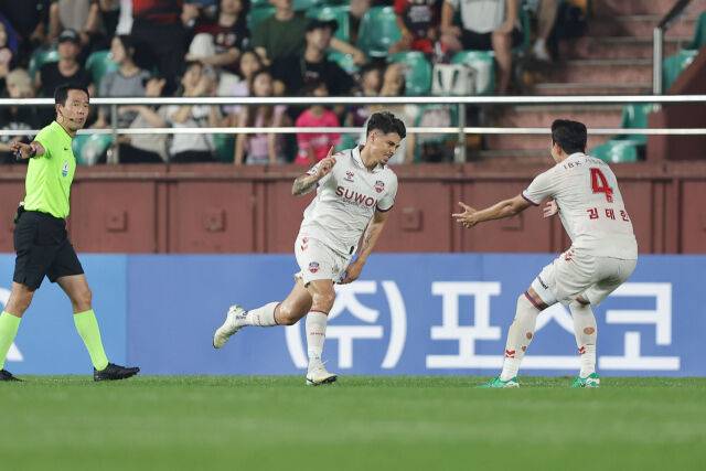 하나은행 K리그1 2025 23라운드 MVP 수원FC 윌리안./한국프로축구연맹