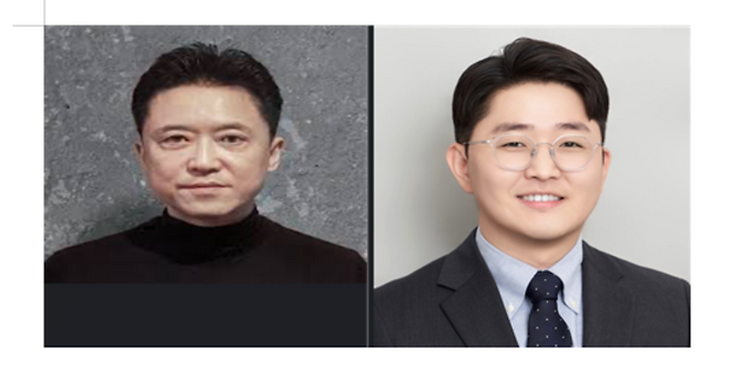 이번 연구를 수행한 김용대(왼족) KAIST 교수와 박철준 경희대학교 교수.[KAIST 제공]