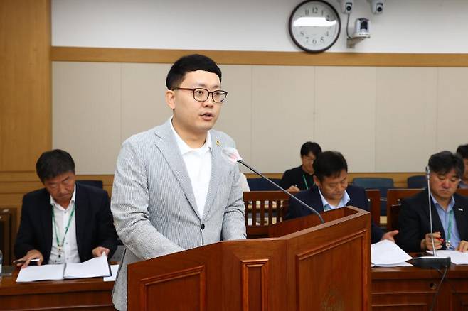 최재민 강원도의원. 강원도의회 제공