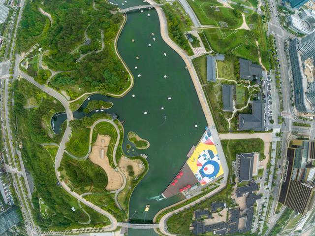 인천 연수구 송도센트럴파크. 이미지투데이