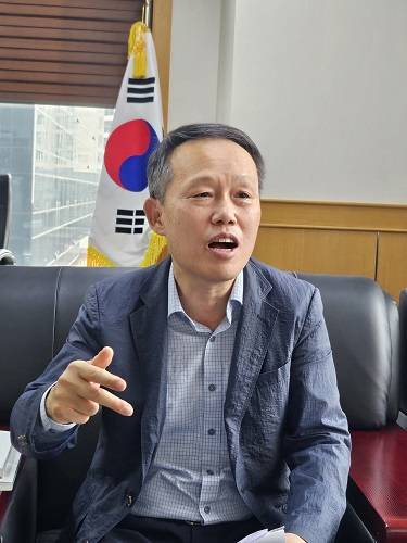 ▲김현동 하노이 한국교육원 원장 ⓒ프레시안(윤영은)