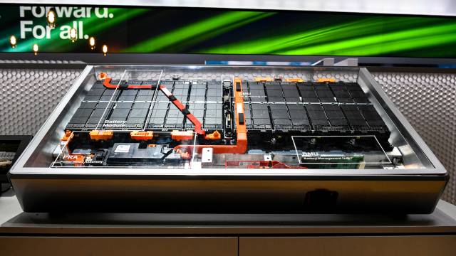 현대모비스의 전동화 부품 배터리시스템(BSA). 사진 제공=현대모비스