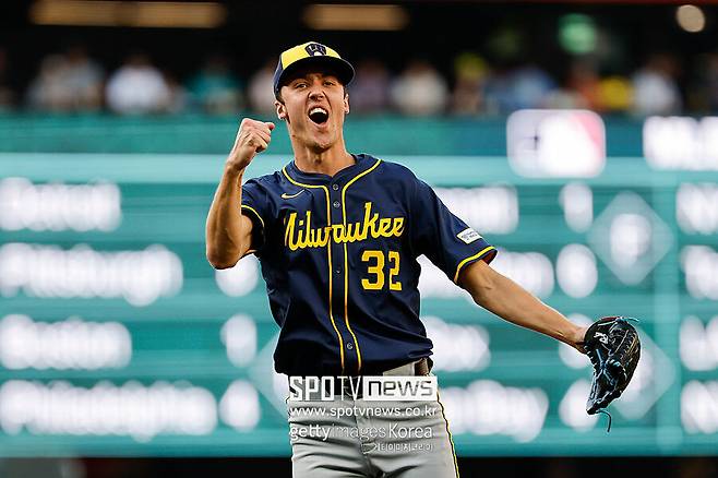 ▲ 밀워키 브루어스 제이콥 미즈로우스키