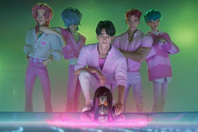 애니메이션 '케이팝 데몬 헌터스' /사진=넷플릭스