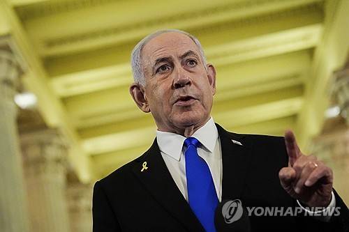 베냐민 네타냐후 이스라엘 총리 [AP=연합뉴스 자료사진. 재판매 및 DB금지]