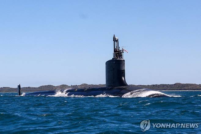 버지니아급 잠수함 USS 미네소타 [로이터 연합뉴스 자료사진 재판매 및 DB 금지]