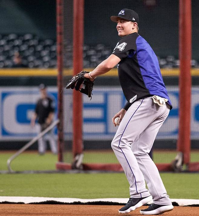 (콜로라도 시절의 3루수 맥먼)