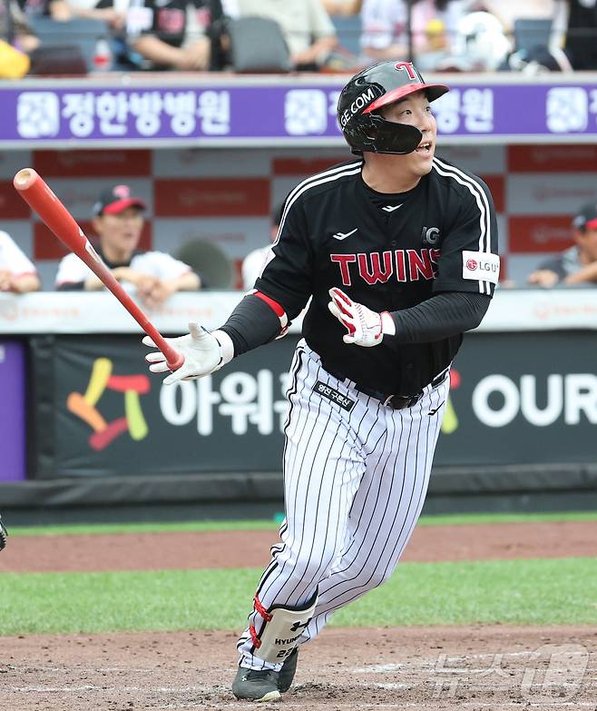 LG 트윈스 김현수. /뉴스1 DB ⓒ News1 김기남 기자
