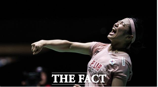 한국이 낳은 세계 배드민턴 '여제' 안세영이 25일 2025중국오픈 8강전에서 중국의 천위페이를 꺾고 준결승전에 진출, 사상 첫 '슈퍼 1000슬램' 달성에 근접했다./BWF