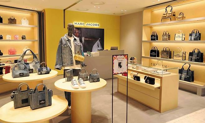마크제이콥스 매장 모습./신세계백화점
