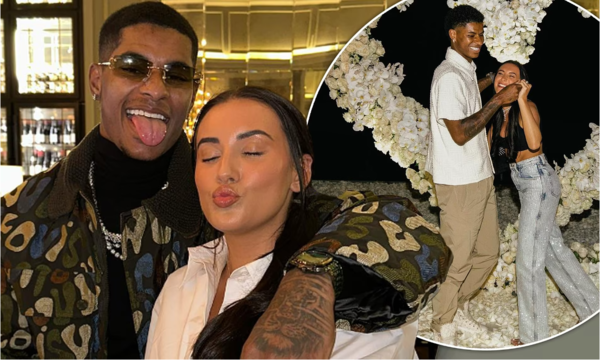 래시포드와 루시아/ 래시포드 인스타그램 캡쳐