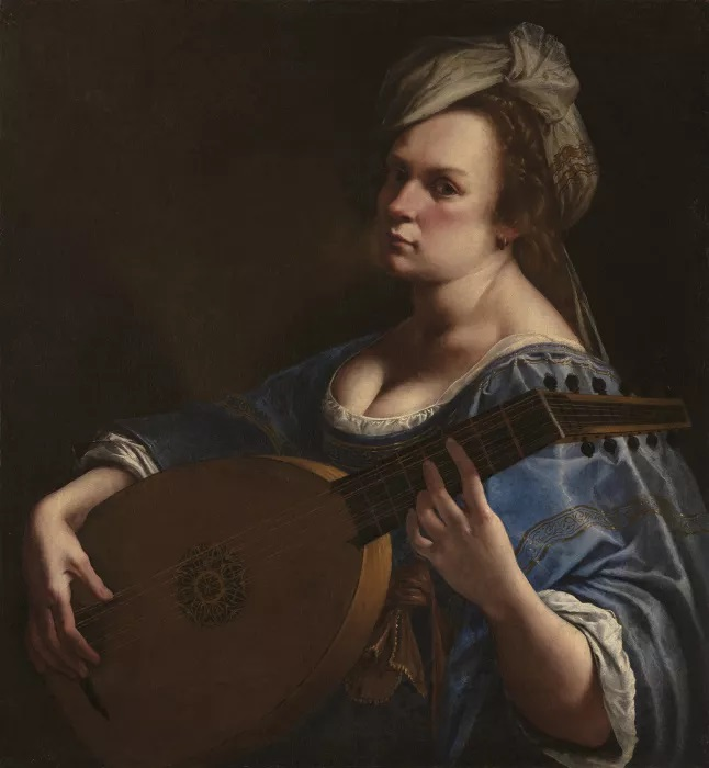 Artemisia Gentileschi [Portait as a Lute Player], 1614-1615 ©Musée Jacquemart-André