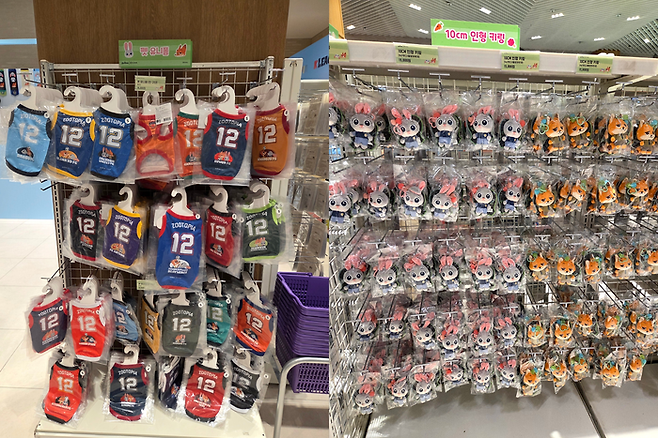BGF리테일이 운영하는 편의점 CU는 25일 서울 여의도 더현대서울 지하 1층에서 ‘K리그-주토피아 팝업스토어’를 열었다. [김혜진 기자]