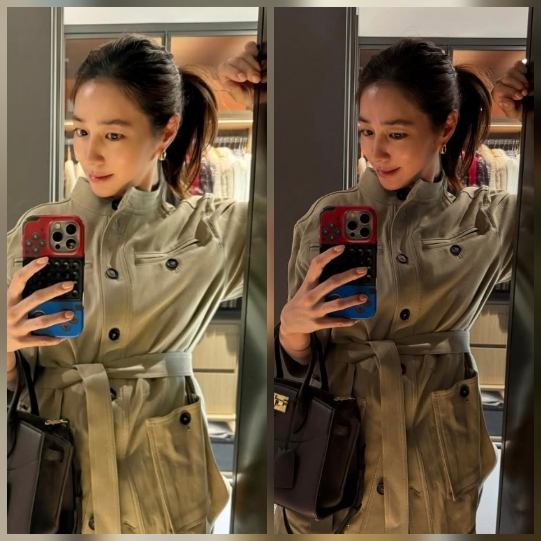 이민정이 폭염 속 촬영 비화를 전하며 소탈한 셀카로 눈길을 끌었다.사진=이민정 SNS