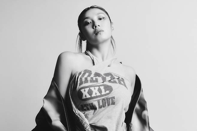 지난 24일 서울 용산구의 한 카페에서 엠넷 '월드 오브 스트릿 우먼 파이터' 종영 기념 라운드 인터뷰를 연 댄서 리정. 더블랙레이블 제공