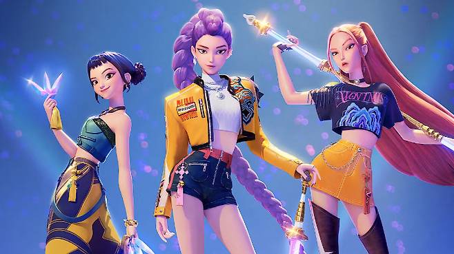 넷플릭스 애니메이션 영화 '케이팝 데몬 헌터스'