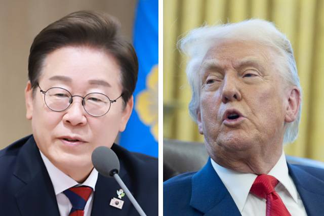 ▲ 이재명 대통령(왼쪽)과 도널드 트럼프 미국 대통령. ⓒ연합뉴스(좌), UPI=연합뉴스(우)