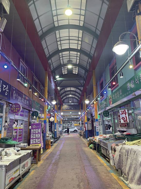 7월18일 경북 의성군 의성읍 번화가인 염매시장 거리가 한산하다. ⓒ시사저널 이강산