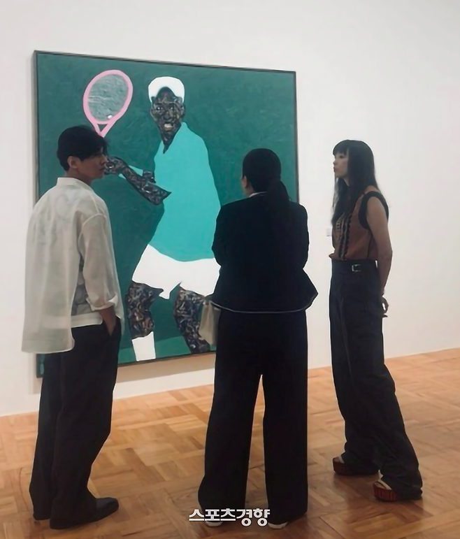 최근 근황 모습이 알려진 원빈·이나영 부부. 박인비 인스타그램 계정