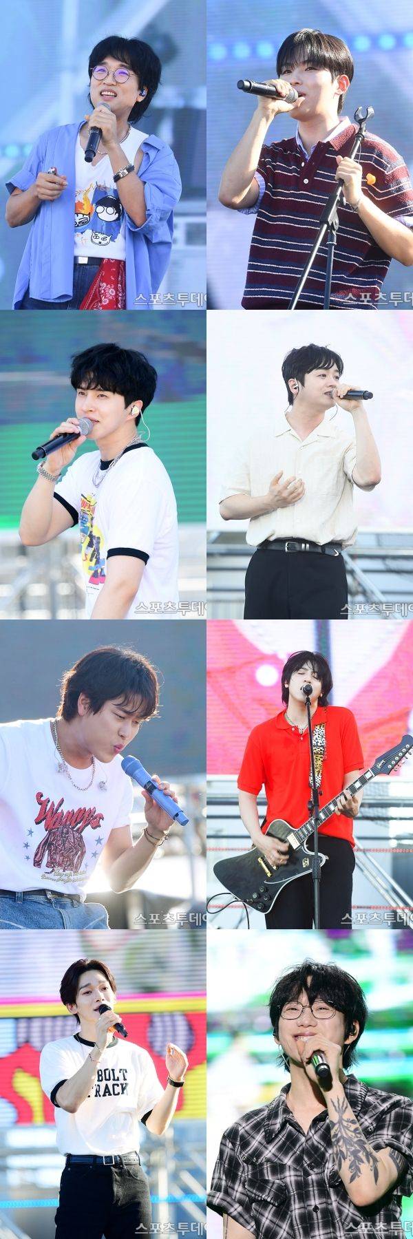 박창근, 범진, 켄, 황가람, 이무진, 정우석, 첸, 10CM / 사진=권광일, 팽현준 기자