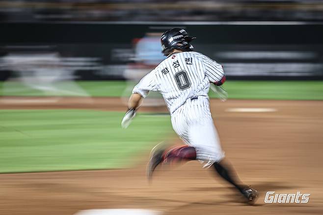 ▲ 황성빈 ⓒ롯데 자이언츠