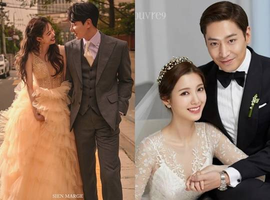 앤디 이은주 아나운서, 에릭 나혜미 웨딩화보