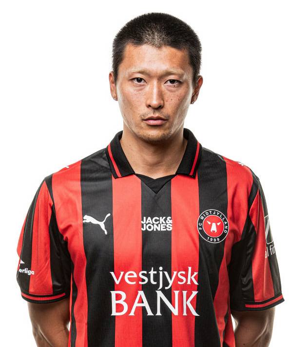 조규성의 미트윌란 프로필 사진. /사진=미트윌란 공식 홈페이지 갈무리