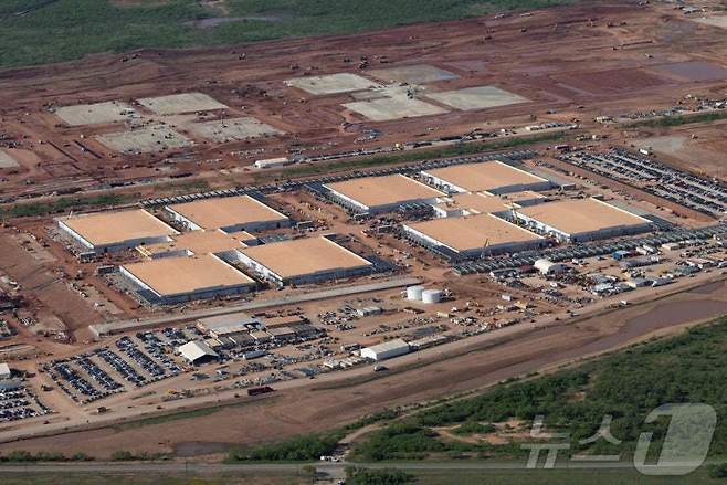 오픈AI 애빌린 데이터센터 건설 현장 ⓒ 로이터=뉴스1