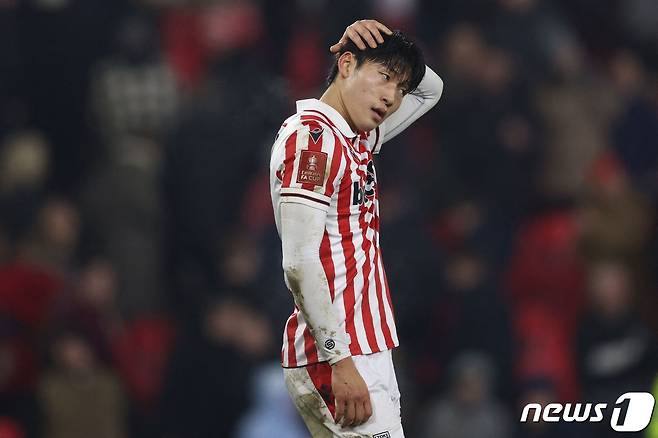 스토크 시티 배준호. ⓒ AFP=뉴스1