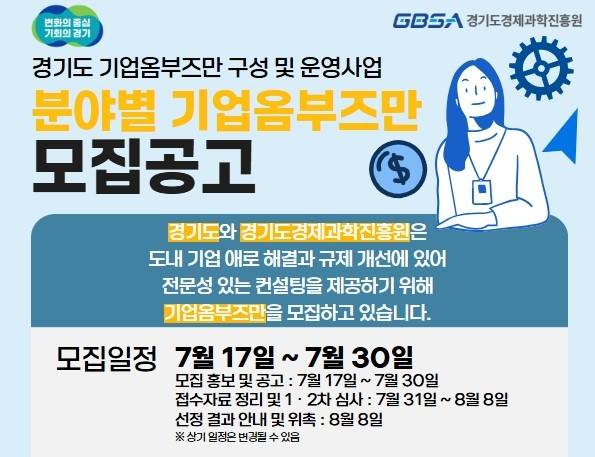 경과원 기업 옴부즈만 모집 사진제공=경과원