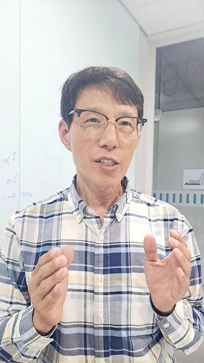 김창수 에임퓨처 대표. 사진=강경래 기자