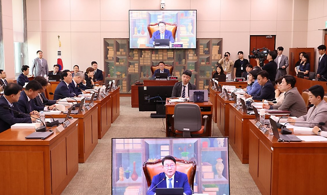 문화체육관광위원회, 최휘영 문화체육관광부 장관 후보자 인사청문회 계획서 채택 / 사진=연합뉴스