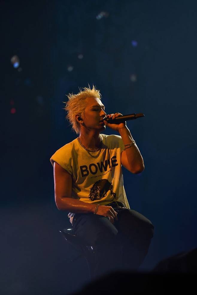 [서울=뉴시스] 빅뱅 태양 첫 단독 팬미팅. (사진 = 더블랙레이블 제공) 2025.07.27. photo@newsis.com *재판매 및 DB 금지
